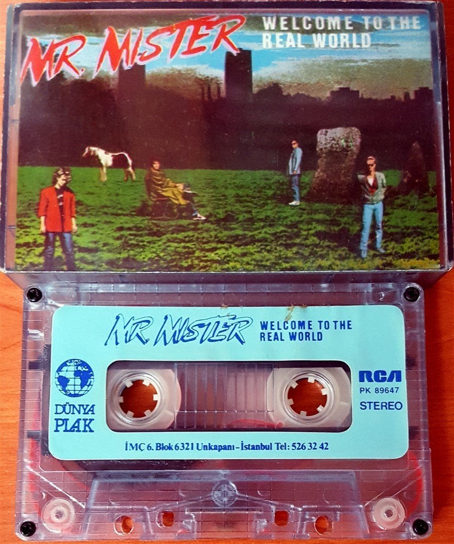 MR. SISTER - WELCOME TO THE REAL WORLD CASSETTE MADE IN TURKEY ''USED'' PAPER LABEL