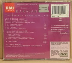 SIBELIUS - SYMPHONY NO 6 , NO 7 & TAPIOLA / KARAJAN (1998) - CD 2.EL