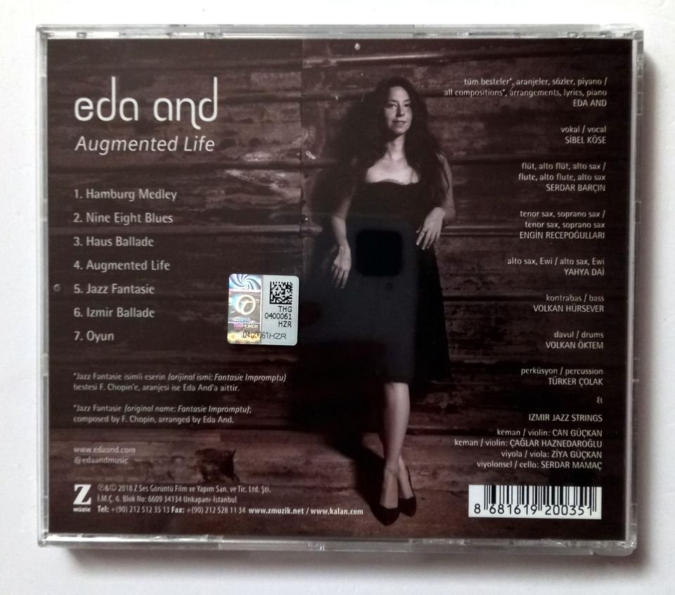 EDA AND – AUGMENTED LIFE (2018) - CD 2.EL