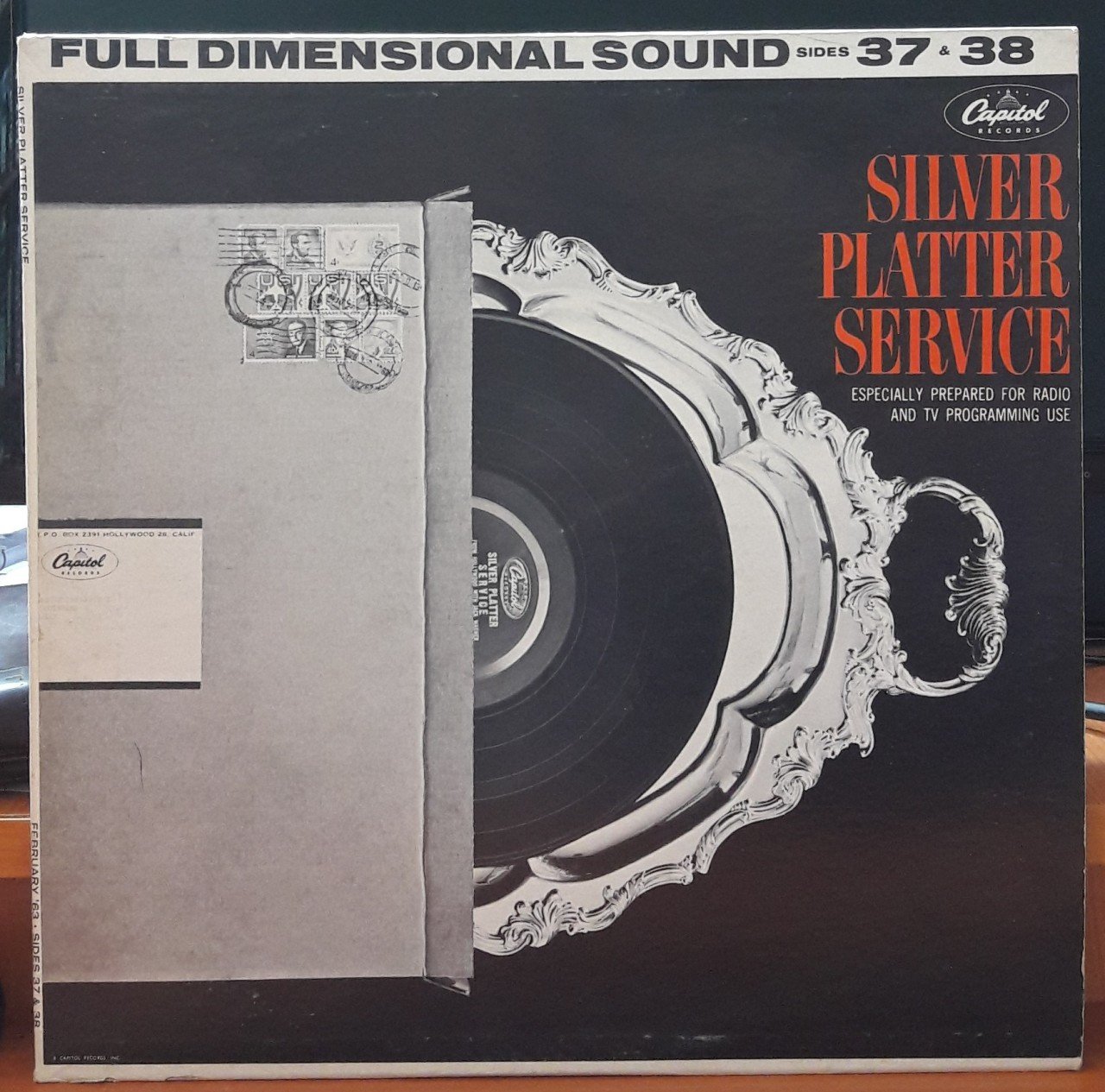 SILVER PLATTER SERVICE 37 & 38 - PLAK 2.EL