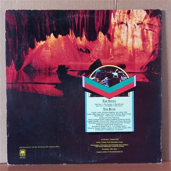 RICK WAKEMAN – JOURNEY TO THE CENTRE OF THE EARTH (1974) - LP 2.EL PLAK