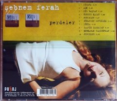ŞEBNEM FERAH - PERDELER (2001) - CD+VCD 2013 PASAJ MÜZİK BASKI 2.EL