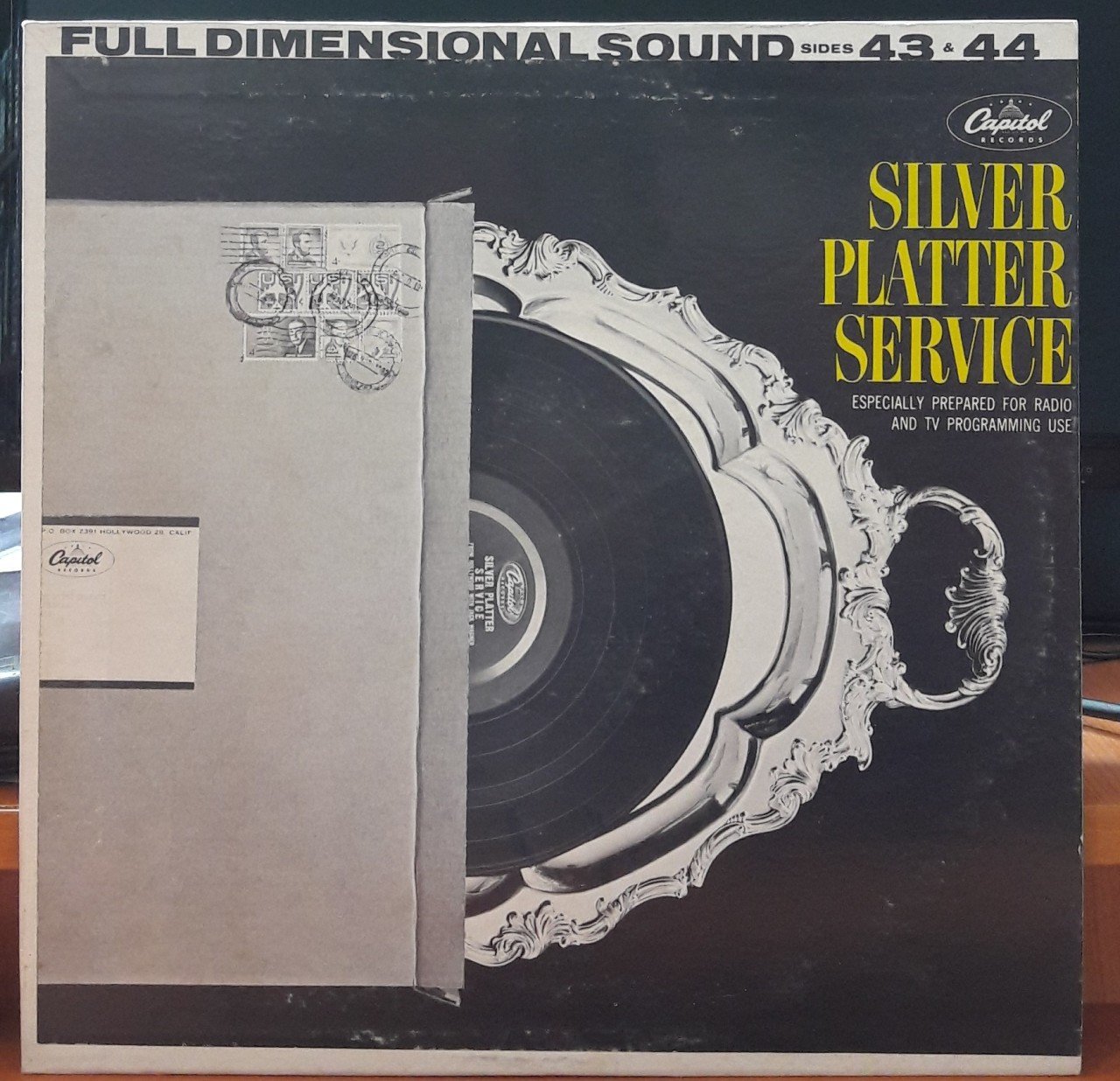 SILVER PLATTER SERVICE 43 & 44 - PLAK 2.EL