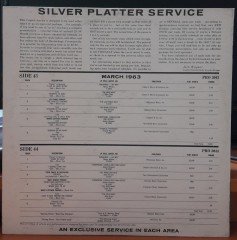SILVER PLATTER SERVICE 43 & 44 - PLAK 2.EL