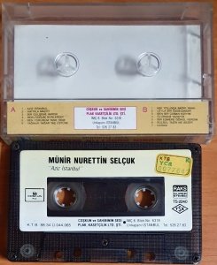 MÜNİR NURETTİN SELÇUK - AZİZ İSTANBUL (1988) - KASET 2.EL