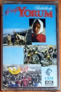 GRUP YORUM - TÜRKÜLERLE (1989) - KASET CEM MÜZİK SIFIR