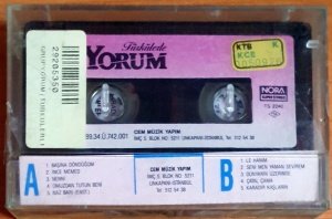 GRUP YORUM - TÜRKÜLERLE (1989) - KASET CEM MÜZİK SIFIR