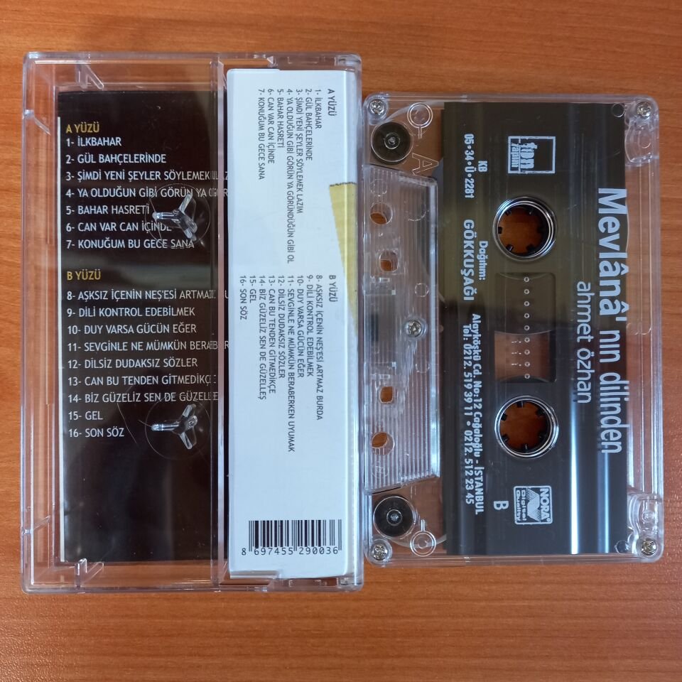 MEVLANA'NIN DİLİNDEN - SEVGİLİDEN HATIRALAR (2005) - KASET 2.EL