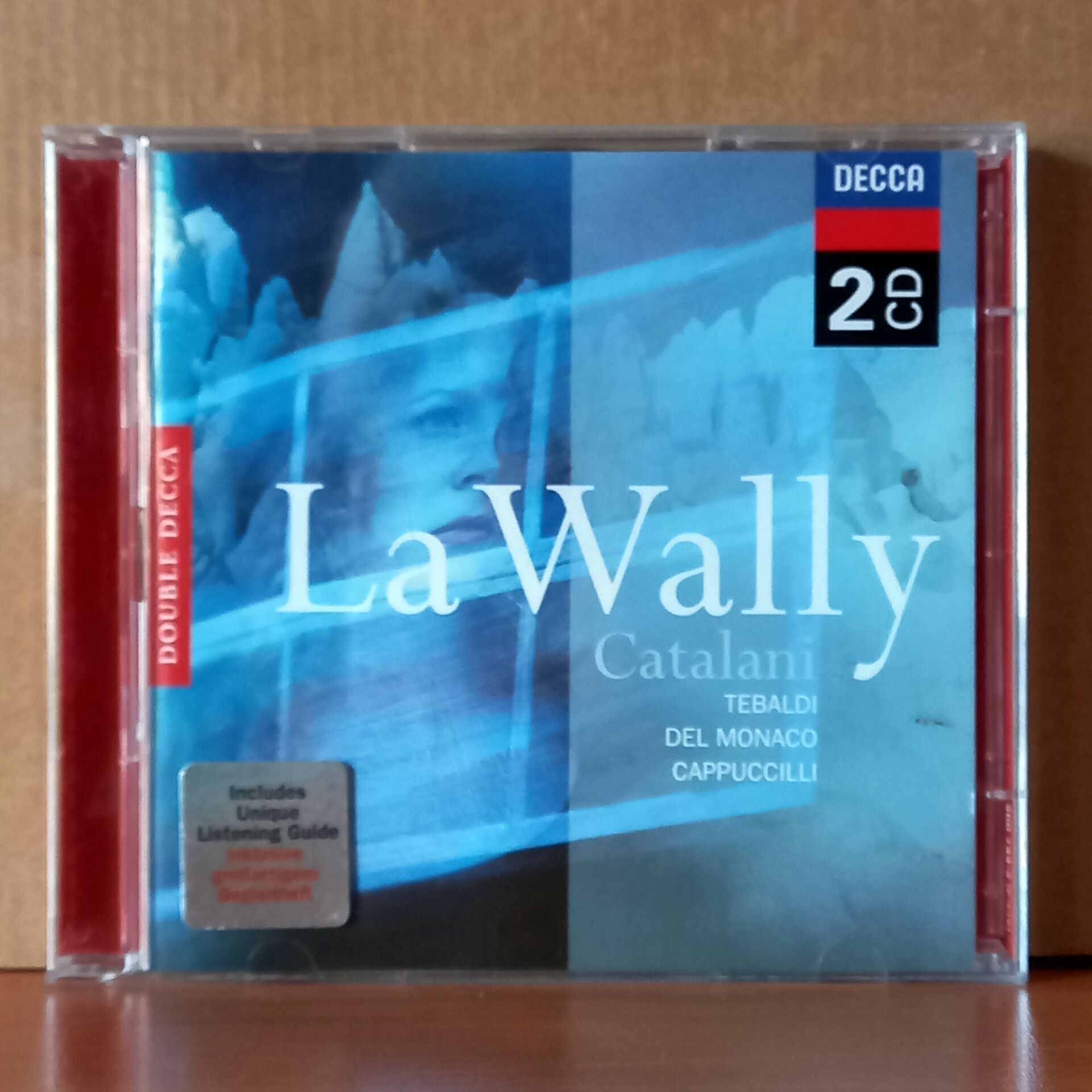 CATALANI: LA WALLY / TEBALDI, DEL MONACO, CAPPUCCILLI (1999) - 2CD 2.EL