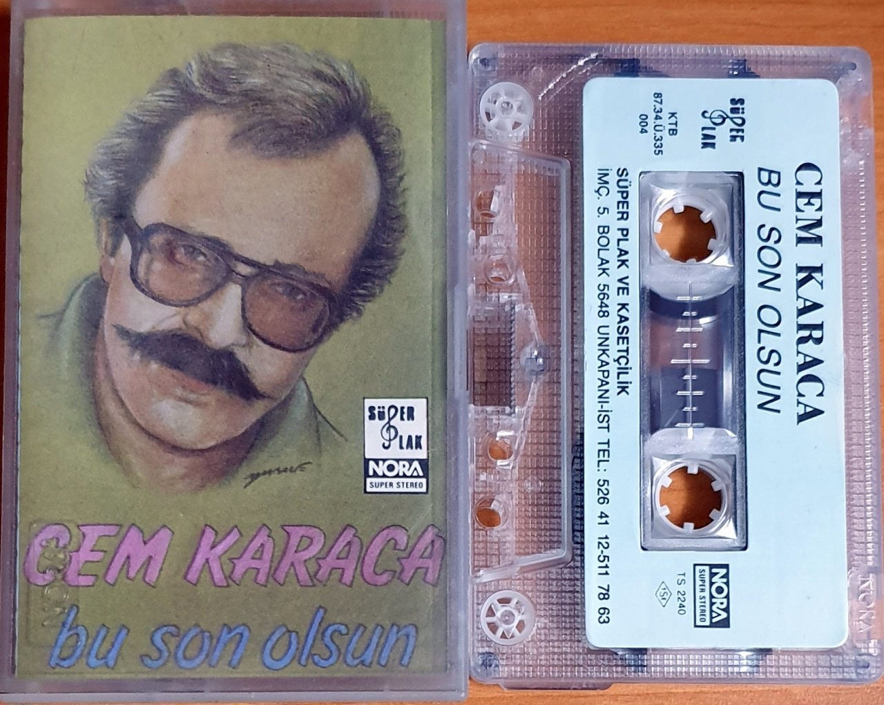 CEM KARACA - BU SON OLSUN (1987) - KASET 2.EL