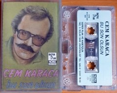 CEM KARACA - BU SON OLSUN (1987) - KASET 2.EL
