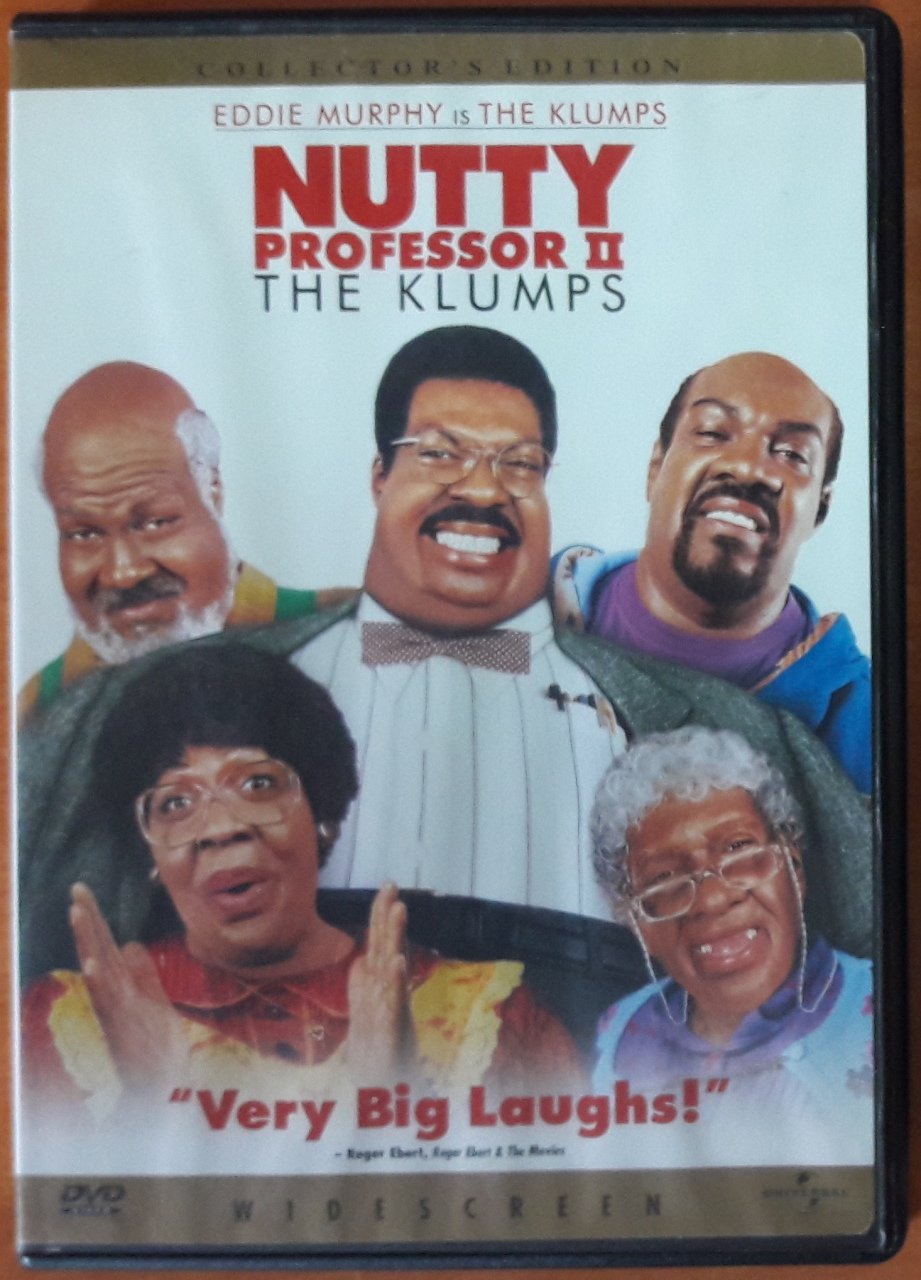 NUTTY PROFESSOR II The KLUMPS - EDDIE MURPHY - DVD 2.EL 1. BÖLGE TR ALTYAZI YOKTUR