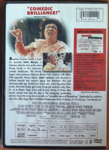 NUTTY PROFESSOR II The KLUMPS - EDDIE MURPHY - DVD 2.EL 1. BÖLGE TR ALTYAZI YOKTUR