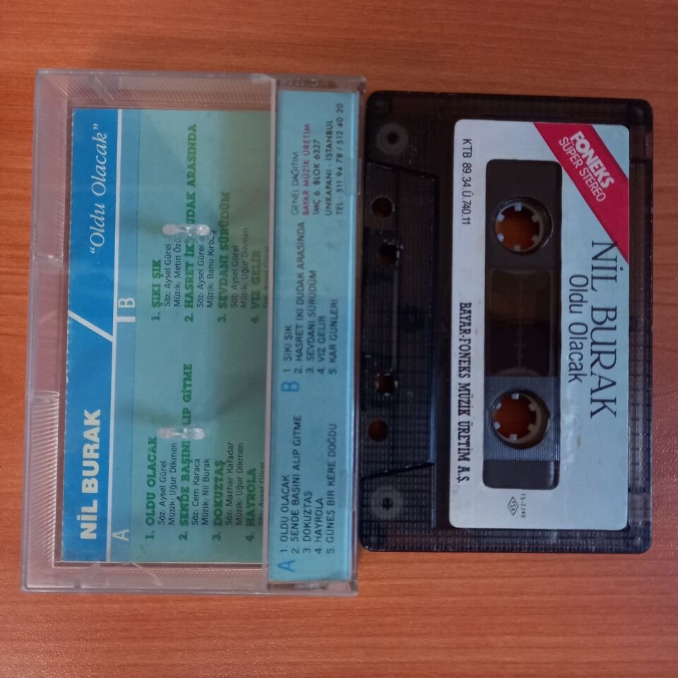 NİL BURAK - OLDU OLACAK (1989) - KASET 2.EL