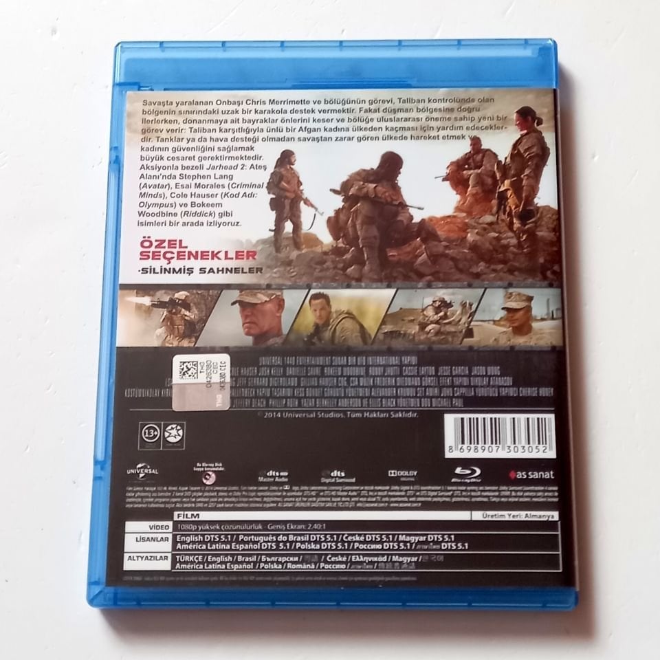 JARHEAD 2 ATEŞ ALANI / JARHEAD 2 FIELD OF FIRE - COLE HAUSER, JOSH KELLY - YÖN.: DON MICHAEL PAUL - BLU-RAY 2.EL