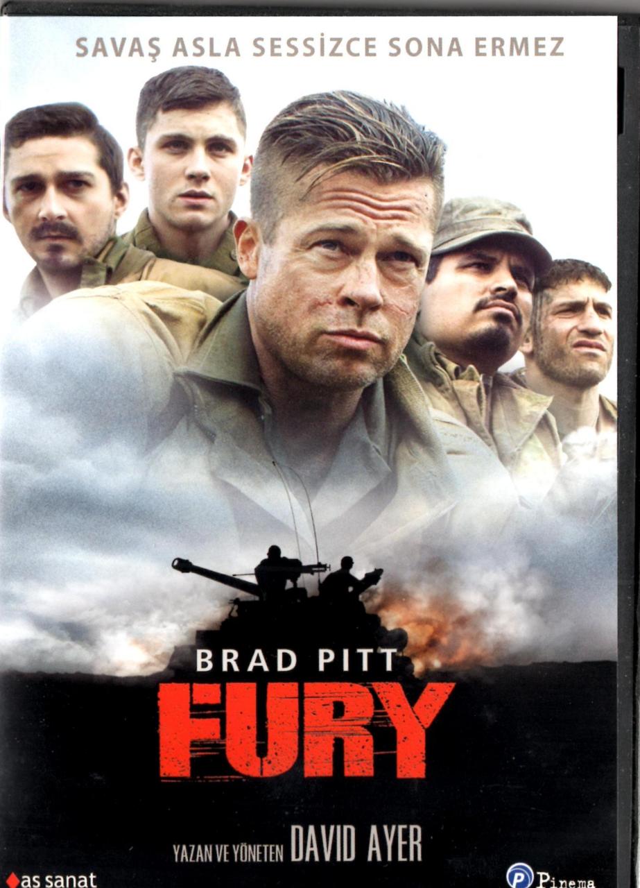 FURY - BRAD PITT - DAVID AYER - DVD 2.EL