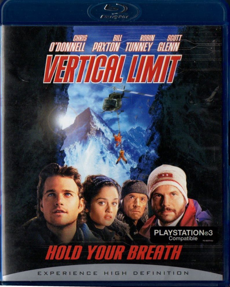 VERTICAL LIMIT - DİKEY LİMİT - CHRIS O'DONNELL - BLU-RAY 2.EL TÜRKÇE ALTYAZI YOKTUR