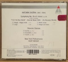 DVORAK - SYMPHONY NO 9 / SLAVONIC DANCES / KURT MASUR (1992) - CD 2.EL