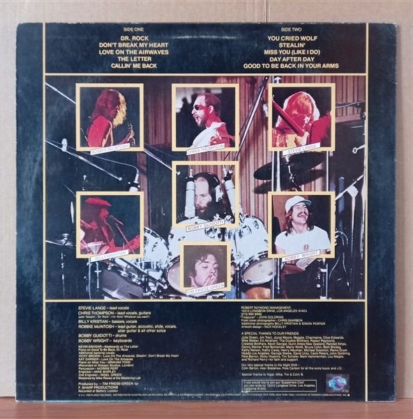 NIGHT – LONG DISTANCE (1980) - LP 2.EL PLAK