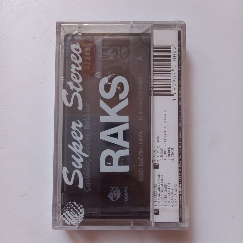 RUHİ SU - ÇOCUKLAR GÖÇLER BALIKLAR (1987) - KASET SIFIR