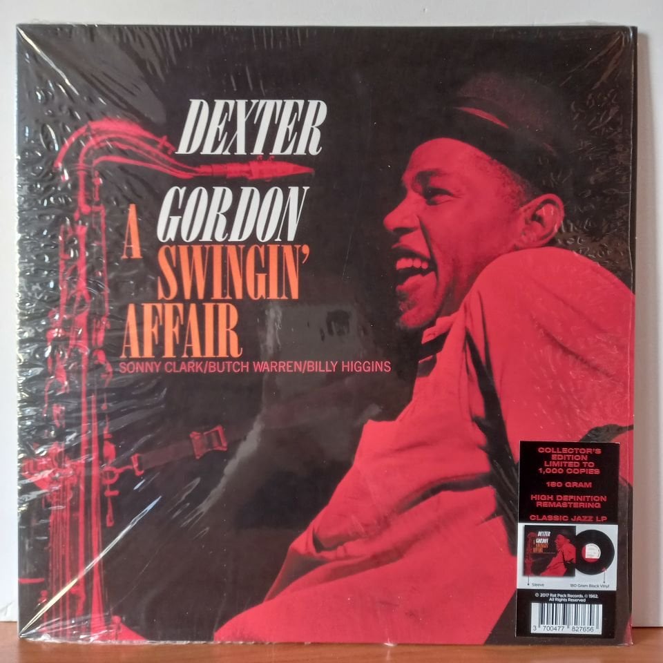 DEXTER GORDON – A SWINGIN' AFFAIR (2017) - LP 2.EL PLAK