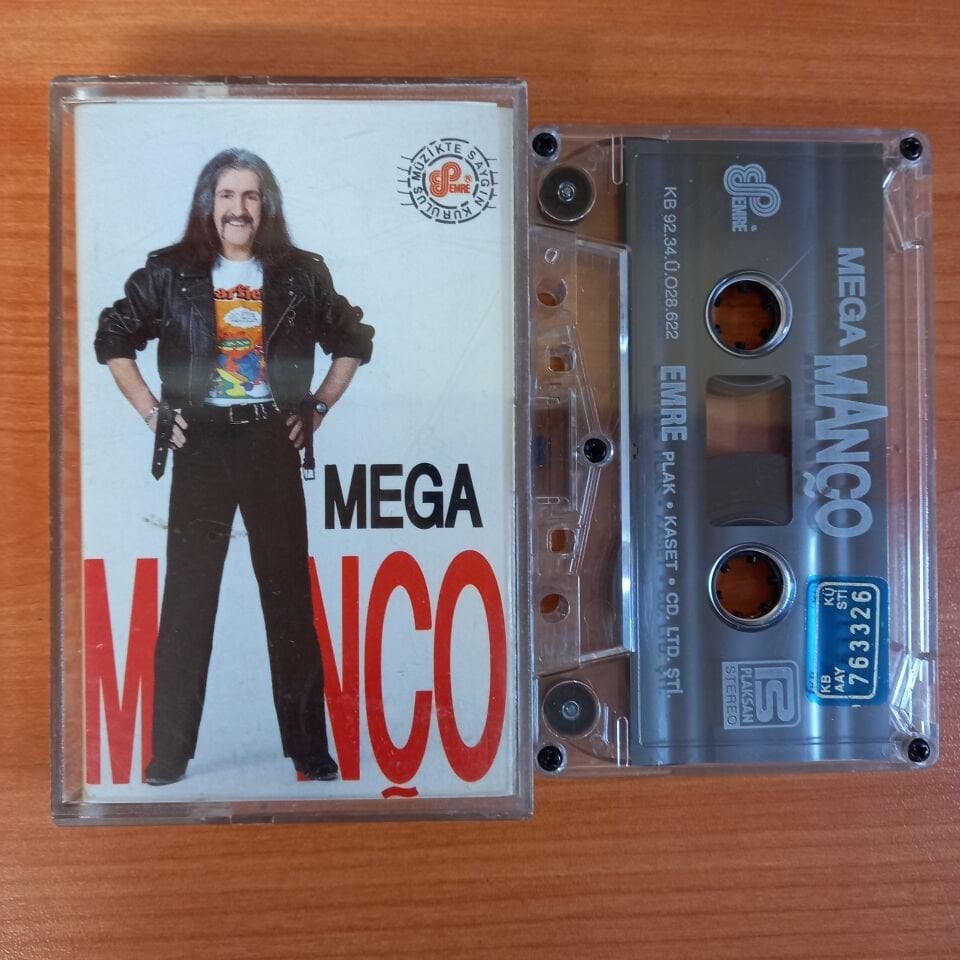 BARIŞ MANÇO - MEGA MANÇO (1992) - KASET 2.EL