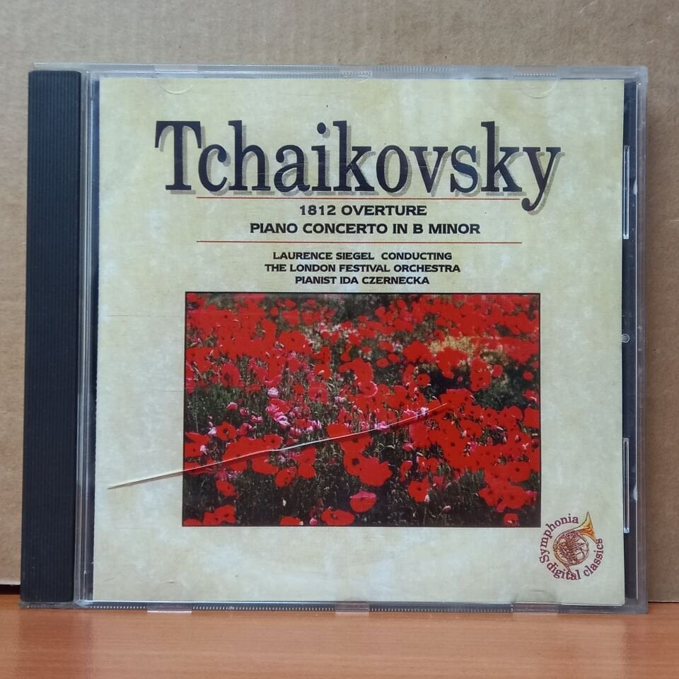 TCHAIKOVSKY - 1812 OVERTURE PIANO CONCERTO IN B MINOR / LAURENCE SIEGEL CONDUCTING THE LONDON FESTIVAL ORCHESTRA, PIANIST IDA CZERNECKA (1995) - CD 2.EL