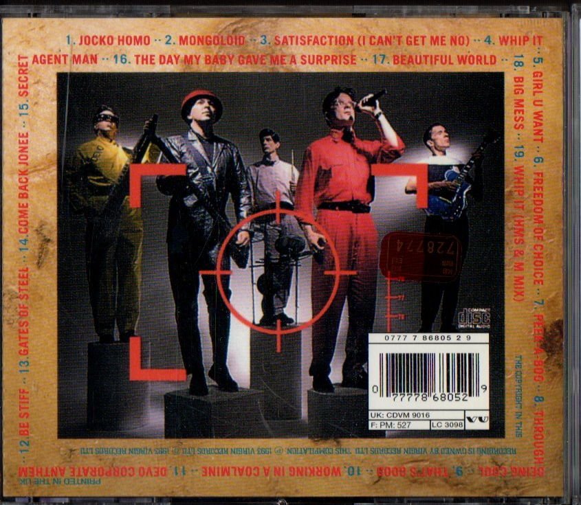 DEVO - HOT POTATOES / THE BEST OF DEVO (1993) - CD 2.EL