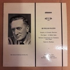 WILLIAM WALTON - SCAPINO / QUEST BALLET SUITE / SINFONIA CONCERTANTE (1971) - LP 2.EL PLAK