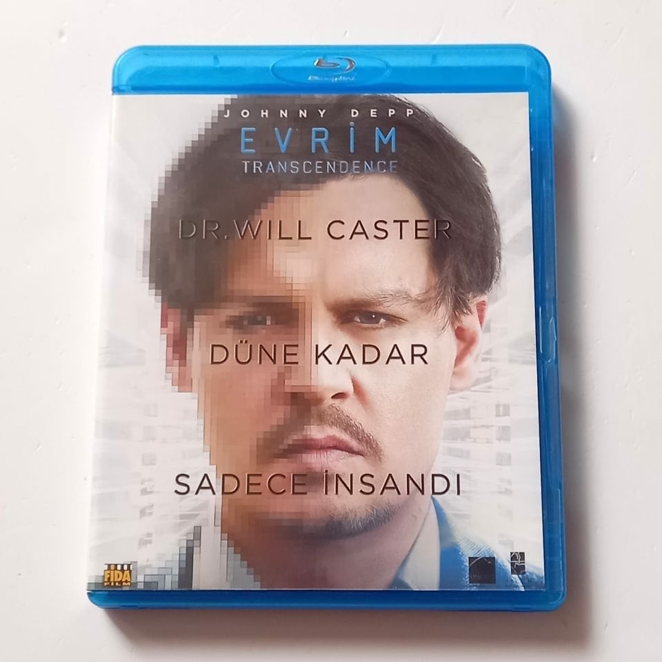 EVRİM / TRANSCENDENCE - JOHNNY DEPP, REBECCA HALL - YÖN.: WALLY PFISTER - BLU-RAY 2.EL