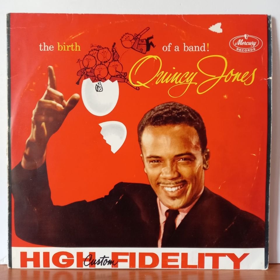 QUINCY JONES – THE BIRTH OF A BAND (1960) - LP 2.EL PLAK