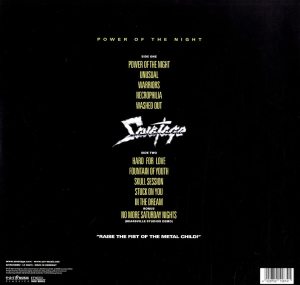 SAVATAGE - POWER OF THE NIGHT (1985) - LP 180GR 2021 EDITION SIFIR PLAK