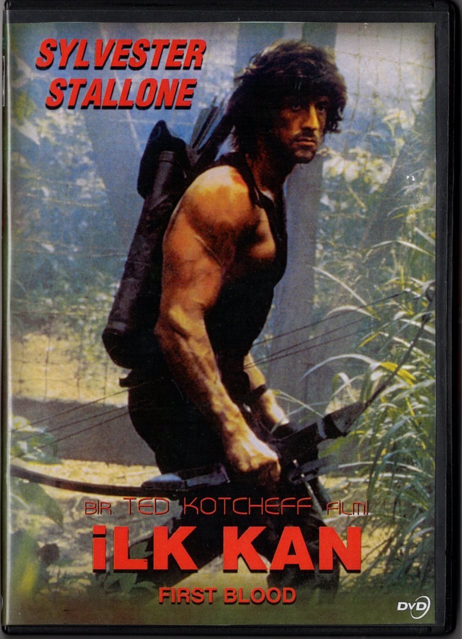 FIRST BLOOD - İLK KAN - SYLVESTER STALLONE - DVD 2.EL