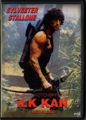 FIRST BLOOD - İLK KAN - SYLVESTER STALLONE - DVD 2.EL