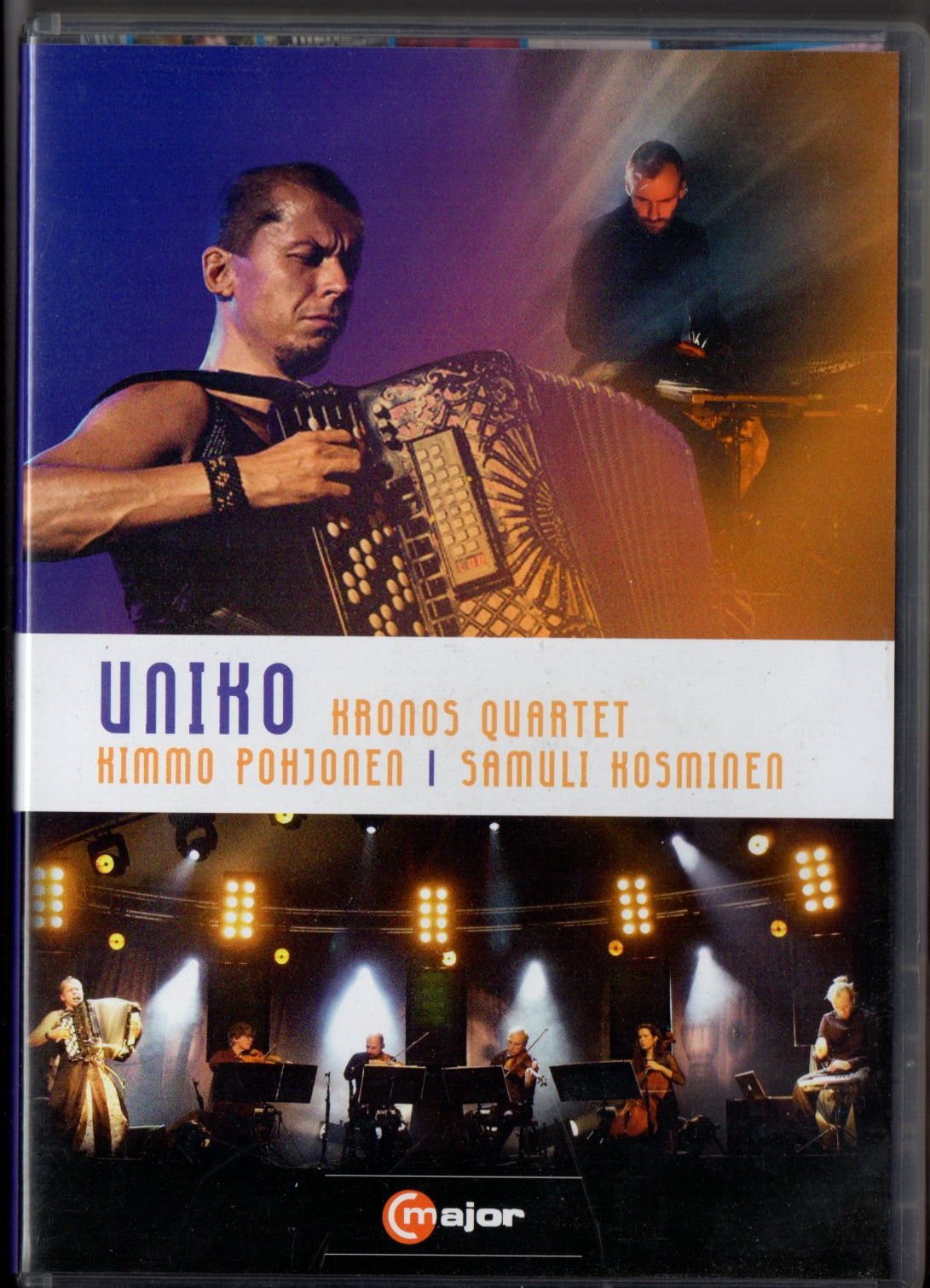 KRONOS QUARTET, KIMMO POHJONEN, SAMULI KOSMINEN – UNIKO (2011) DVD 2.EL