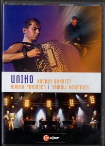 KRONOS QUARTET, KIMMO POHJONEN, SAMULI KOSMINEN – UNIKO (2011) DVD 2.EL