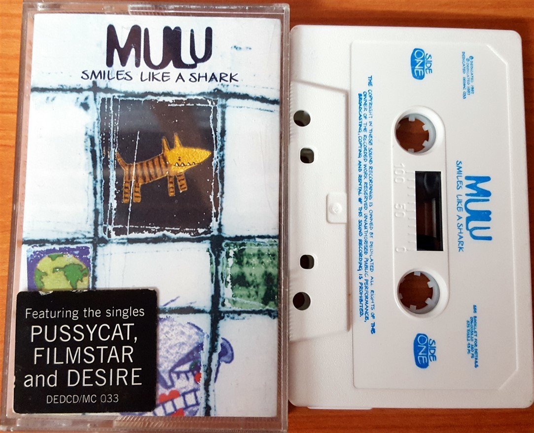 MULU - SMILES LIKE A SHARK (1997) CASSETTE MADE IN EU ''USED''