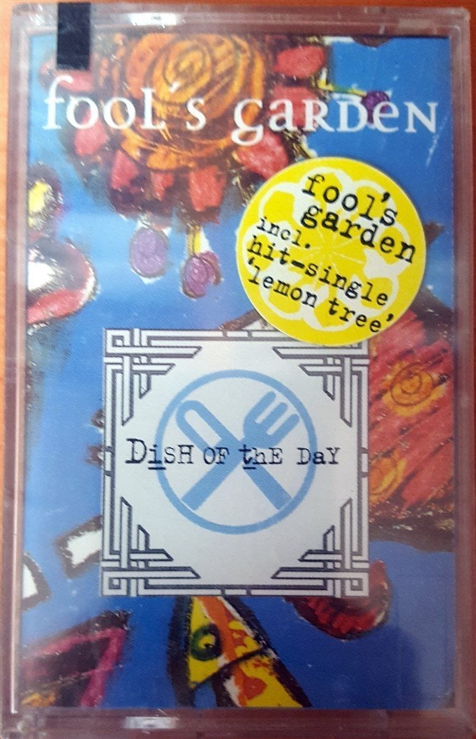 FOOL'S GARDEN - DISH OF THE DAY CASSETTE MADE IN TURKEY ''NEW''