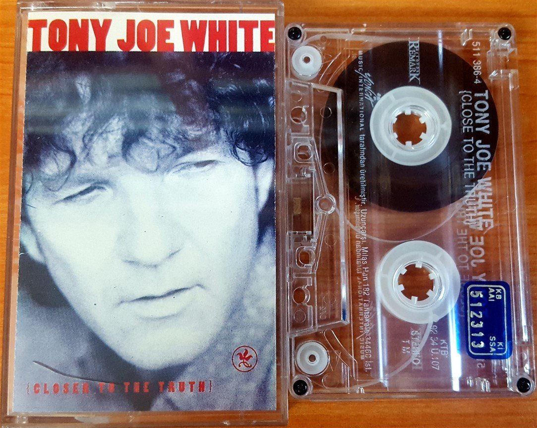 TONY JOE WHITE - CLOSER TO THE TRUTH (1992) YONCA CASSETTE MADE IN TURKEY ''USED''