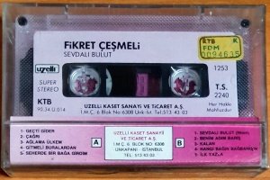 FİKRET ÇEŞMELİ - SEVDALI BULUT (1990) - KASET SIFIR