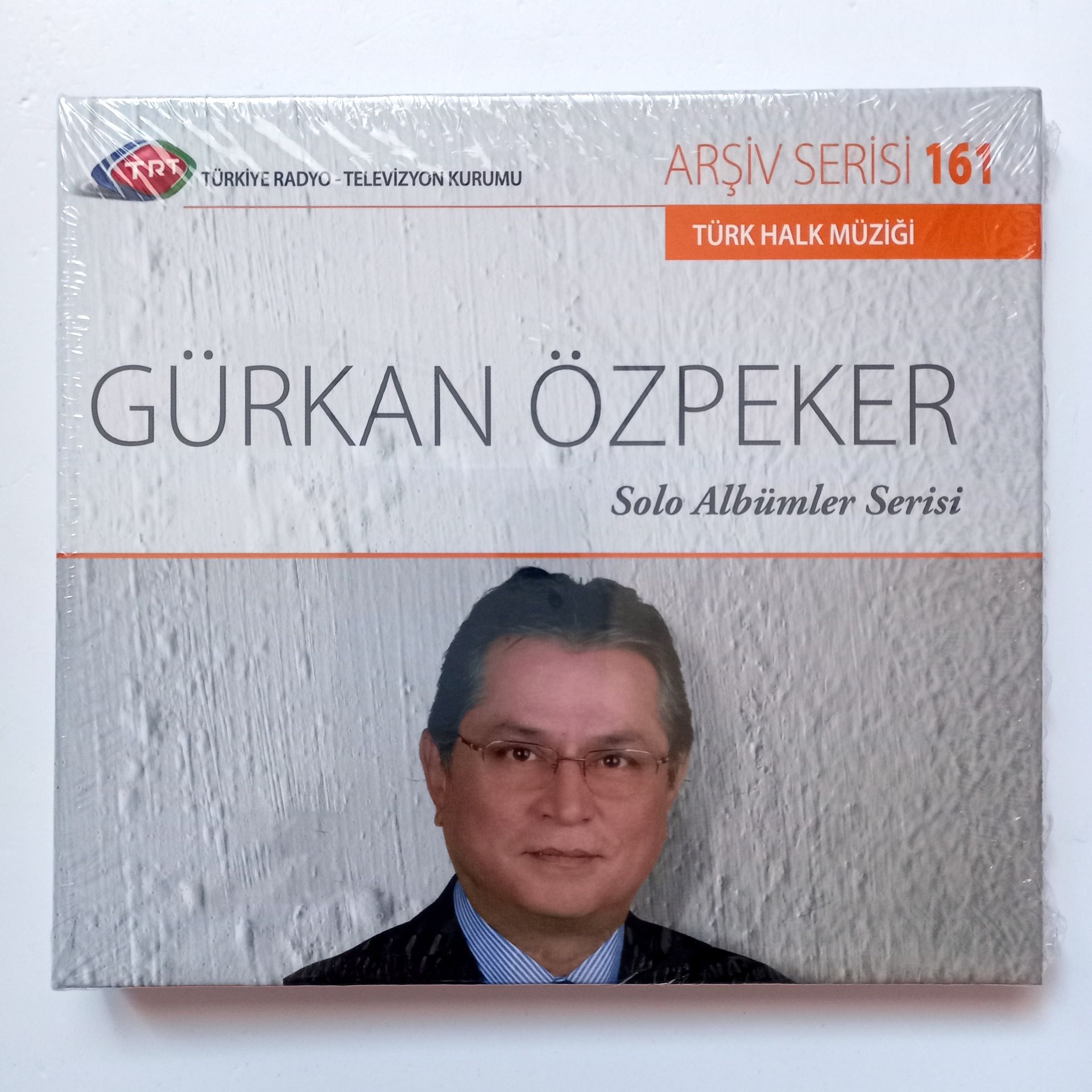 GÜRKAN ÖZPEKER / TÜRK HALK MÜZİĞİ / TRT ARŞİV SERİSİ 161 - CD SIFIR