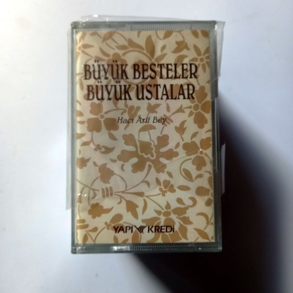 BÜYÜK BESTELER BÜYÜK USTALAR / III. SULTAN SELİM, İSMAİL DEDE EFENDİ , ZEKAİ DEDE EFENDİ, HACI ARİF BEY, ŞEVKİ BEY, RAHMİ BEY - 5KASET SIFIR