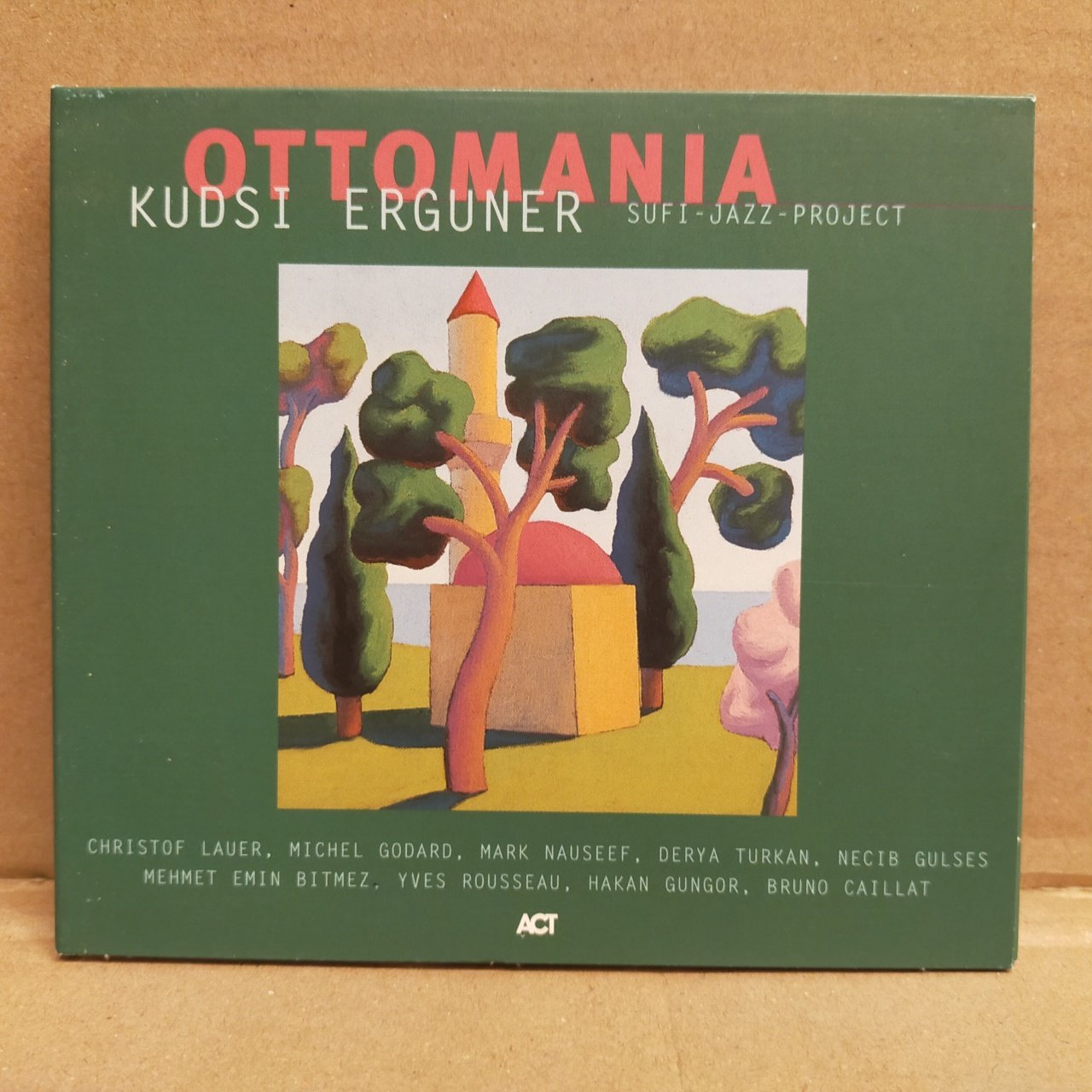 KUDSI ERGUNER – OTTOMANIA - SUFI JAZZ PROJECT (1999) - CD 2.EL