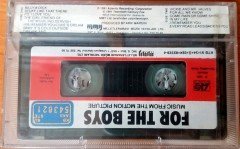 FOR THE BOYS - SOUNDTRACK BETTE MIDLER (1991) MMY CASSETTE MADE IN TURKEY ''NEW''