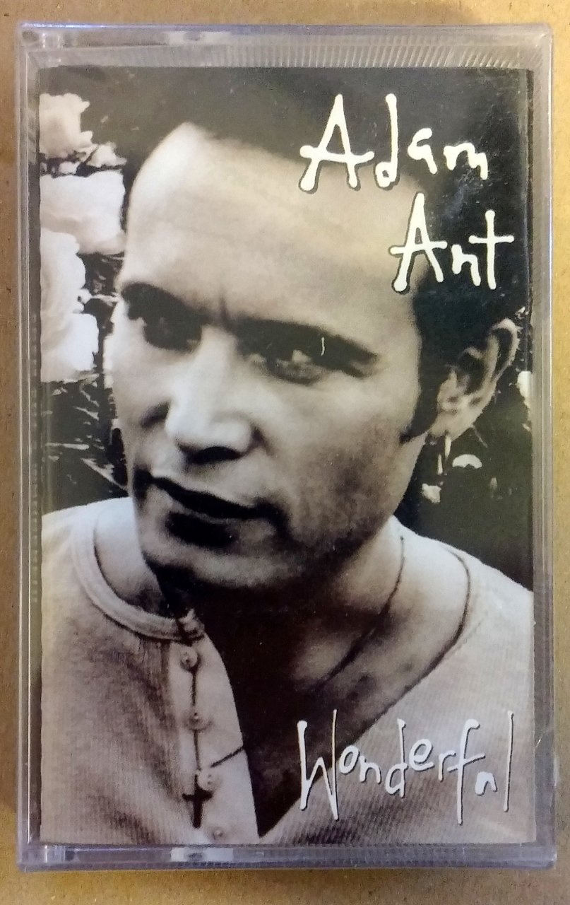 ADAM ANT - WONDERFUL (1995) CASSETTE MADE IN HOLLAND  ''NEW''