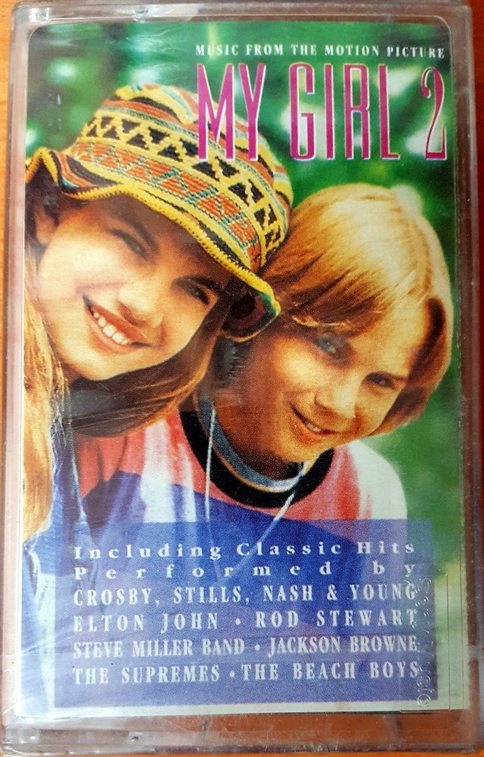 MY GIRL 2 - SOUNDTRACK ELTON JOHN STEVE MILLER BAND CSN&Y ROD STEWART (1994) SONY CASSETTE MADE IN TURKEY ''NEW''