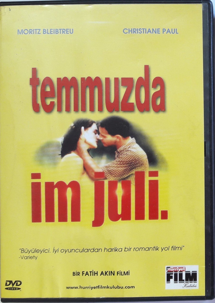 TEMMUZDA - IM JULI - MORITZ BLEIBTREU - CHRISTIANE PAUL - İDİL ÜNER - MEHMET KURTULUŞ - FATİH AKIN - DVD SIFIR