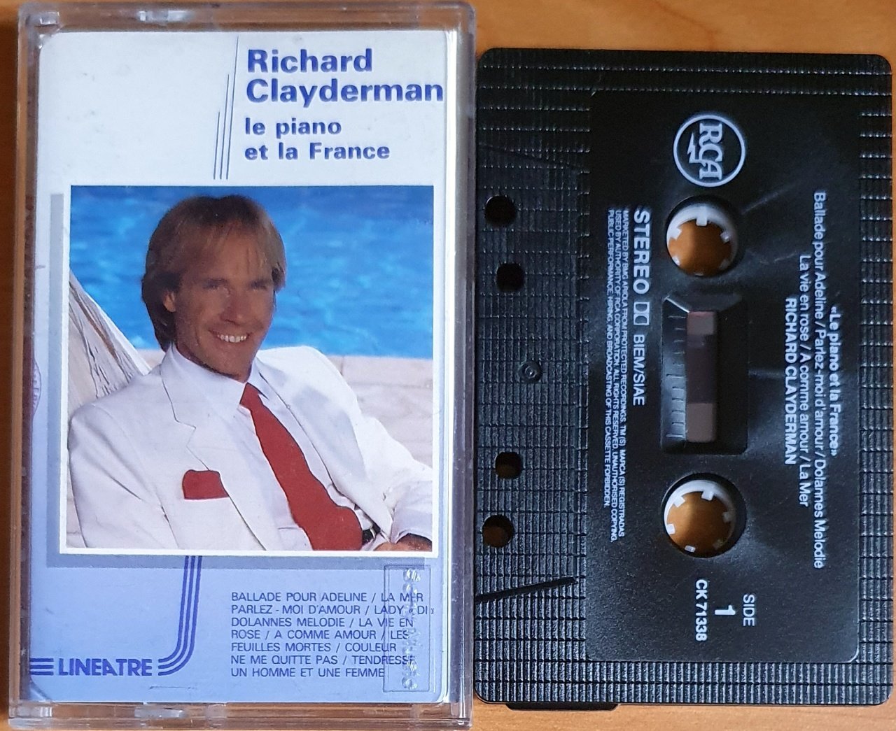 RICHARD CLAYDERMAN - LE PIANO ET LA FRANCE - KASET 2.EL