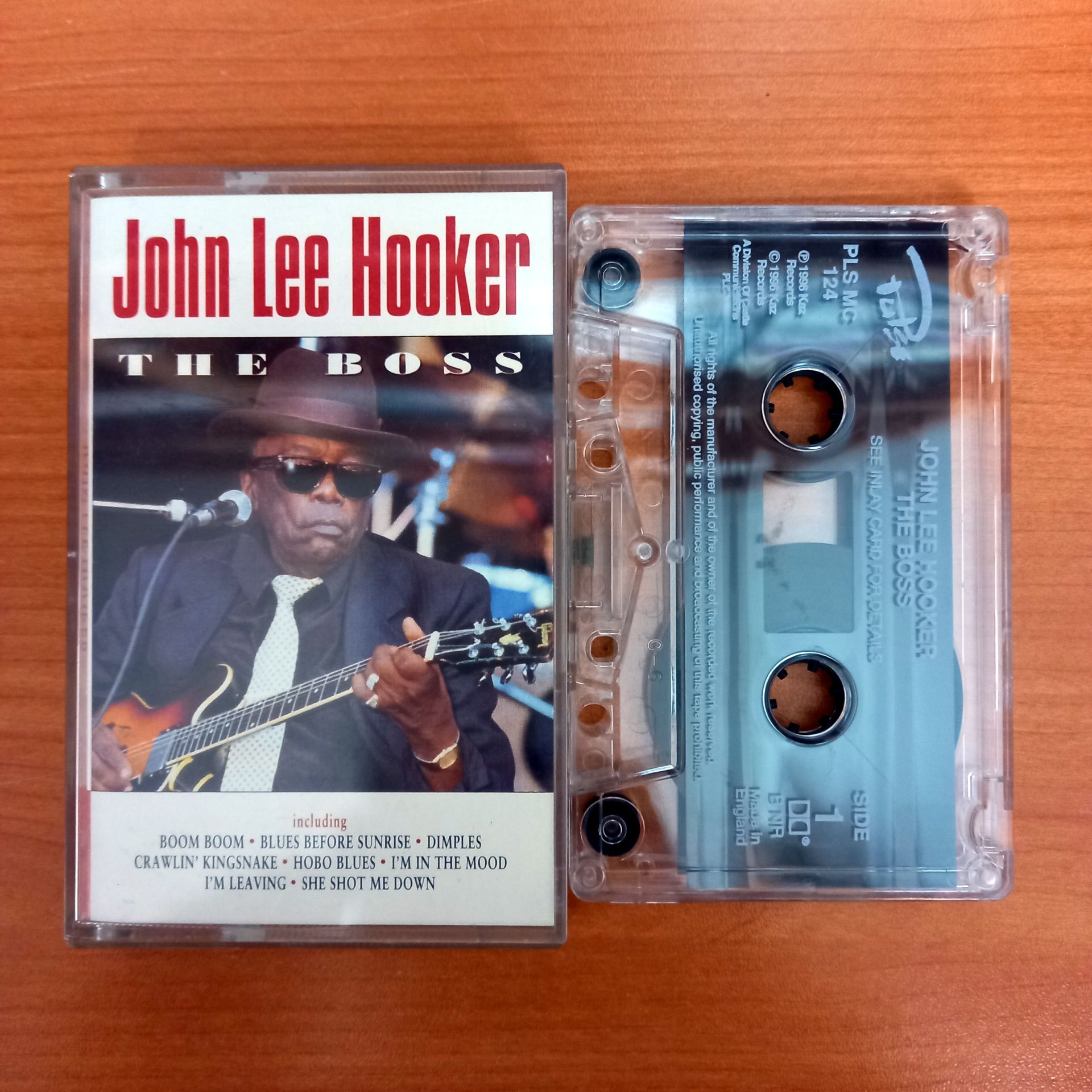 JOHN LEE HOOKER - THE BOSS (1996) - KASET MADE IN UK 2.EL