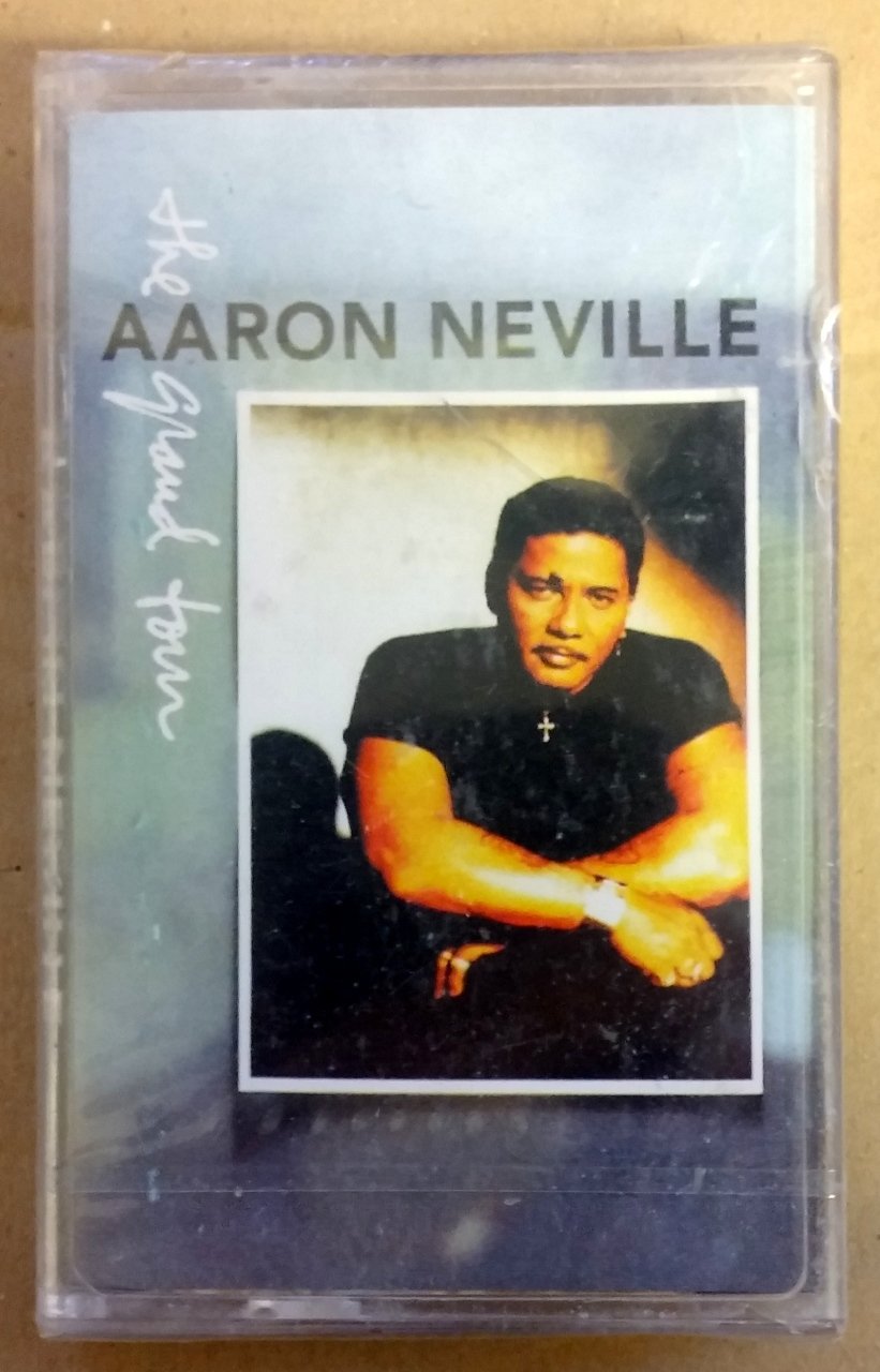 AARON NEVILLE - THE GRAND TOUR (1993) CASSETTE MADE IN TURKEY ''NEW''